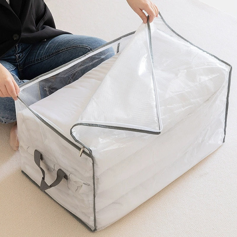 PVC Transparent Waterproof Quilt Storage Bag