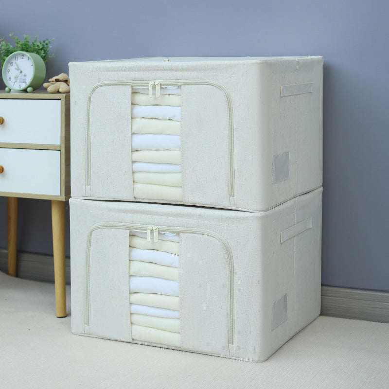 Cotton and Linen Waterproof Large Capacity Storage Box